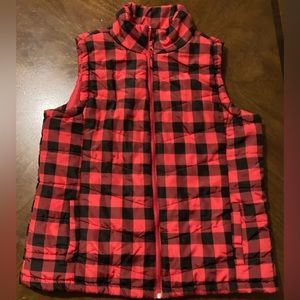 Men’s Size Large Jason Maxwell Plaid Vest